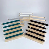 Maxbell Ring Display Stand Women Jewelry Organizer Holder for Home Retail Countertop White