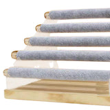 Maxbell Ring Display Stand Women Jewelry Organizer Holder for Home Retail Countertop Gray