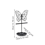 Maxbell Jewelry Organizer Stand Jewelry Display Stand for Bracelets Bangle Necklaces Butterfly