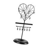 Maxbell Jewelry Organizer Stand Jewelry Display Stand for Bracelets Bangle Necklaces Heart