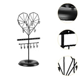 Maxbell Jewelry Organizer Stand Jewelry Display Stand for Bracelets Bangle Necklaces Heart