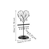 Maxbell Jewelry Organizer Stand Jewelry Display Stand for Bracelets Bangle Necklaces Heart