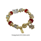 Women Bracelet Casual Classic Jewelry for Thanksgiving Birthday Gifts Summer Red Snowflake