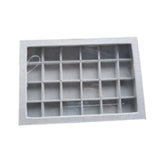 Maxbell Jewelry Box Organization Desktop Velvet Holder for Necklaces Rings Ear Studs