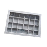 Maxbell Jewelry Box Organization Desktop Velvet Holder for Necklaces Rings Ear Studs