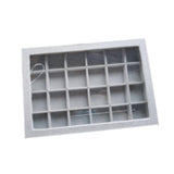 Maxbell Jewelry Box Organization Desktop Velvet Holder for Necklaces Rings Ear Studs