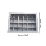 Maxbell Jewelry Box Organization Desktop Velvet Holder for Necklaces Rings Ear Studs