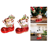 Christmas Trinket Box Decorative Jewelry Organizer Box for Necklace Earrings Dog