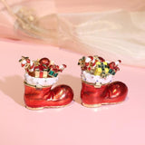 Christmas Trinket Box Decorative Jewelry Organizer Box for Necklace Earrings Cat