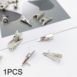 Maxbell Small Alligator Hair Clip Single Prong Duckbill Hairpin for DIY Accessories