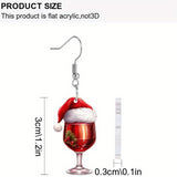 Christmas Earrings Creative Costume Accessories Decorative Christmas Jewelry