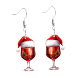 Christmas Earrings Creative Costume Accessories Decorative Christmas Jewelry