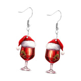 Christmas Earrings Creative Costume Accessories Decorative Christmas Jewelry