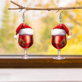 Christmas Earrings Creative Costume Accessories Decorative Christmas Jewelry