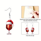 Christmas Earrings Creative Costume Accessories Decorative Christmas Jewelry