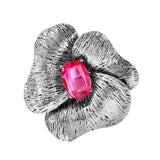 Maxbell Flower Brooch Pin Valentine's Day Gift Thanksgiving Antique Style Lapel Pin Red
