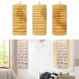 Maxbell Hanging Jewelry Organizer Necklace Wall Earrings Holder for Wall Shop Closet Gray