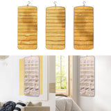 Maxbell Hanging Jewelry Organizer Necklace Wall Earrings Holder for Wall Shop Closet Gray