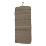 Maxbell Hanging Jewelry Organizer Necklace Wall Earrings Holder for Wall Shop Closet Gray