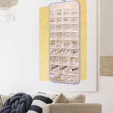 Maxbell Hanging Jewelry Organizer Necklace Wall Earrings Holder for Wall Shop Closet Purple