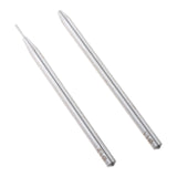 Maxbell 2 Pieces Pin Punches Ceramic Bead Remove Tools Portable Watch Repair Punches