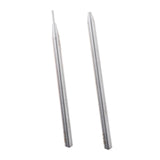 Maxbell 2 Pieces Pin Punches Ceramic Bead Remove Tools Portable Watch Repair Punches