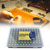 Maxbell 960Pcs Watch Gaskets Set Watch Crown Parts for Watchmaker Repairmen Jewelers