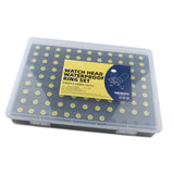 Maxbell 960Pcs Watch Gaskets Set Watch Crown Parts for Watchmaker Repairmen Jewelers