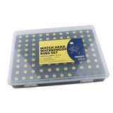 Maxbell 960Pcs Watch Gaskets Set Watch Crown Parts for Watchmaker Repairmen Jewelers