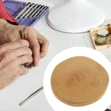 Maxbell Wood Watch Movement Pad Multipurpose Professional Parts Gear Movement Holder No Hole