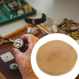 Maxbell Wood Watch Movement Pad Multipurpose Professional Parts Gear Movement Holder No Hole