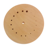 Maxbell Wood Watch Movement Pad Multipurpose Professional Parts Gear Movement Holder With Hole