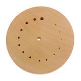 Maxbell Wood Watch Movement Pad Multipurpose Professional Parts Gear Movement Holder With Hole