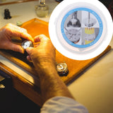 Maxbell 50Pcs Watch Dial Case Back Pads Mat 5cm Dia for Business Home Use Watchmaker