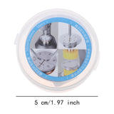 Maxbell 50Pcs Watch Dial Case Back Pads Mat 5cm Dia for Business Home Use Watchmaker