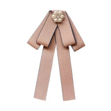 Maxbell Bow Tie for Women Ladies Pre Tied Bowtie for DIY Costume Accessories Working Khaki