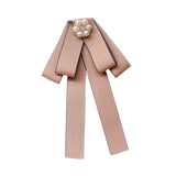 Maxbell Bow Tie for Women Ladies Pre Tied Bowtie for DIY Costume Accessories Working Khaki