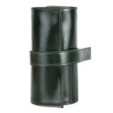 Maxbell Watch Roll up Organizer 6 Slots Business Anti Scratch Jewelry Roll Watch Bag Green