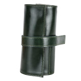 Maxbell Watch Roll up Organizer 6 Slots Business Anti Scratch Jewelry Roll Watch Bag Green