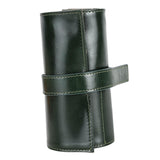 Maxbell Watch Roll up Organizer 6 Slots Business Anti Scratch Jewelry Roll Watch Bag Green