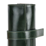 Maxbell Watch Roll up Organizer 6 Slots Business Anti Scratch Jewelry Roll Watch Bag Green