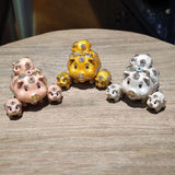 Maxbell Trinket Box Creative Jewelry Organizer for Bracelet Necklace Home Decoration Pink