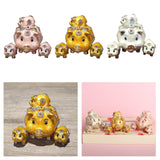 Maxbell Trinket Box Creative Jewelry Organizer for Bracelet Necklace Home Decoration Pink