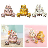 Maxbell Trinket Box Creative Jewelry Organizer for Bracelet Necklace Home Decoration Pink