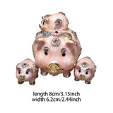 Maxbell Trinket Box Creative Jewelry Organizer for Bracelet Necklace Home Decoration Pink