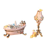 Maxbell Small Trinket Box Display Rings Holder for Party Favors Centerpieces Wedding Bathtub