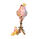 Maxbell Small Trinket Box Display Rings Holder for Party Favors Centerpieces Wedding Table lamp
