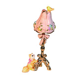 Maxbell Small Trinket Box Display Rings Holder for Party Favors Centerpieces Wedding Table lamp