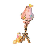 Maxbell Small Trinket Box Display Rings Holder for Party Favors Centerpieces Wedding Table lamp