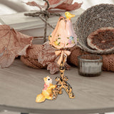 Maxbell Small Trinket Box Display Rings Holder for Party Favors Centerpieces Wedding Table lamp